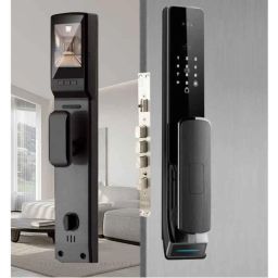 Golens X96 Alloy Steel Black Smart Automatic Digital Door Lock with 3D Face ID-12