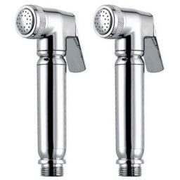Joyway Victoria Plastic Chrome Finish Silver Health Faucet Head (Pack of 2)-47