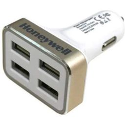 Honeywell 6.8A White 4 USB Port Micro CLA Car Charger without Cable, HC000005/CHG/CLA/WHT/6.8A/4U-35