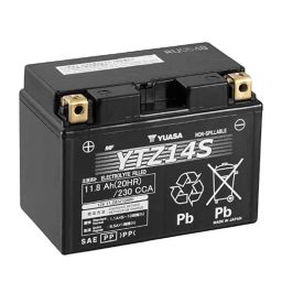 Aowbikes Compatibe Mahindra jawa Battery (tata) etz14s-15