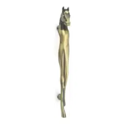 Gloxy 10 inch Brass Antique Finish Gold Horse Shape Main Door Handle for Interior &a; Exterior Gates-image-81