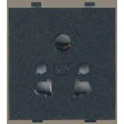 Anchor Multi Socket for Cell Phone Pin or 2Pin &a; 3Pin 10A Black-picture-17