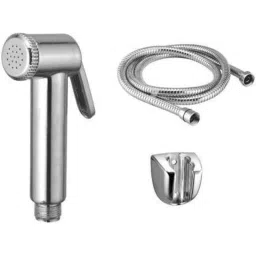Prestige Brass Chrome Finish Health Faucet with 1m Stainless Steel Tube, Eco 3507-picture-1