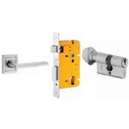 Dorset ML Series Ceto 70mm Stainless Steel Door Handle Lock Set with Knob &a; Key, ML CO OR-picture-36