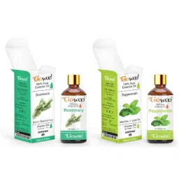GoWoo 2 Pcs 10ml Rosemary &a; Peppermint Aroma Oil Set, GWOC12-P43+P40-picture-2