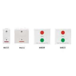 Anchor Roma Urban 32A 2 Module Double Pole 1 Way White Heavy Duty Power Switch with Indicator, 66332 (Pack of 10)-picture-42