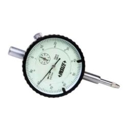 Insize 5mm 0.01mm Flat Back Dial Indicator, 2308-5FA-39