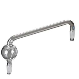 Borosil 24/29 &a; 19/26 Vertical Pear Shape Splash Head Adaptor, 8851724-7