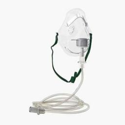 Wellstar Transparent Respirator Oxygen Mask for Adult, MM-17-9 (Pack of 9)-22