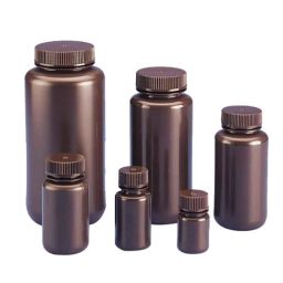Tarsons 72 Pcs 250ml HDPE Amber Wide Mouth Bottle Set, 581330-10