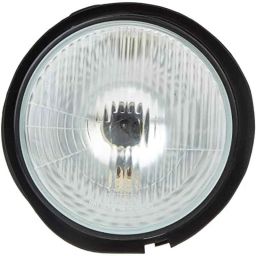 Uno Minda 21cm Hard Coated Lens Headlight without Rim for Ashok Leyland Universal Vehicle, HL-5551HM-18
