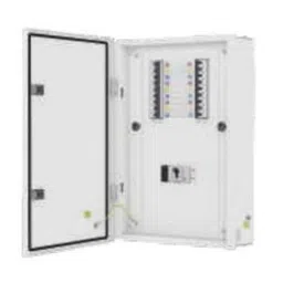 L&a;T DBVTH00654 6 Way 250 A Vertical TPN DB with MCCB Incomer-picture-1