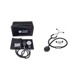 Sahyog Wellness 300mm/Hg Black Manual Blood Pressure Monitor with Normal Sized Cuff &a; Stethoscope-18