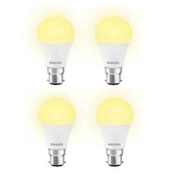 Philips Stellar Bright 12W B22D 2700K Yellow LED Bulb (Pack of 4)-picture-10