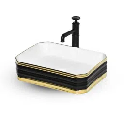 InArt 18x13.5x5 inch Ceramic Black Countertop Wash Basin, INA-208-picture-43