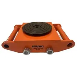 Nutronics  6 Ton Cast Steel &a; PU Orange Cargo Trolley with 180 deg Rotation, CRA-6T-picture-36