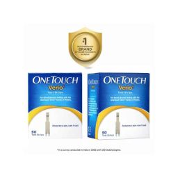 OneTouch 50 Pcs Verio Diabetes Test Strips Box (Pack of 2)-13