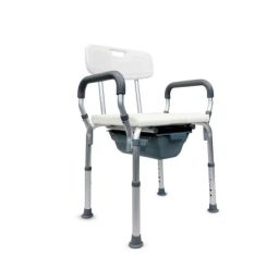 Rehamo Showcom WBA Aluminium &a; ABS Commode Chair, RH18AL0032-16