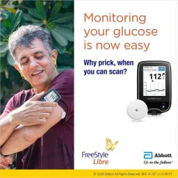 Abbott FreeStyle Libre 0.3-1μl Reader &a; Sensor Glucose Monitoring System image 3