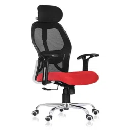 Rishabh Metrix Mesh Red High Back Executive Chair, SKU-08-picture-19