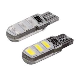 AllExtreme EXT10W1 3W T10 3W 6 SMD White Interior Pilot License Plate Dome Indicator LED Parking Light for Car, Bike &a; Motorcycle (Pack of 2)-32