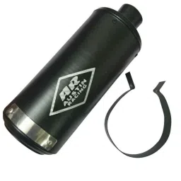 RA Accessories Black Austin Racing Silencer Exhaust for Bajaj Discover-picture-10