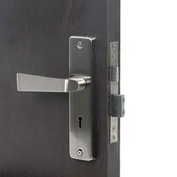Handle Waala RZ-015-02 8 inch Stainless Steel Silver Round Ky Plate Mortise Door Lock Set-image-92