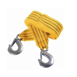 Kozdiko 2 Ton Nylon Yellow Car Towing Rope with Both End Forged Hooks for Hyundai Grand I10-picture-12
