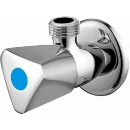 Spazio Stainless Steel Chrome Finish Tripod Angle Valve with Wall Flange-picture-48