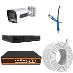 Cybernautt 3MP Full HD Indoor &a; Outdoor Network IP Combo Kit with 10Ch NVR, 1Bullet Full HD Camera, 4Ch POE, 100m Copper LAN Cable &a; Connectors-17
