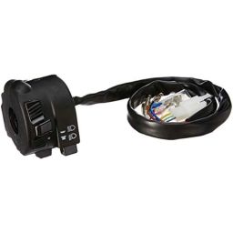 Uno Minda LHS Handle Bar Switch with 1 Coupler &a; 6 Bullet Terminal for Hero Splendor, SW-0685D-43