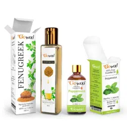 GoWoo 2 Pcs 10ml Natural Peppermint Aroma Oil &a; 100ml Fenugreek Carrier Oil Set, GWOC1091-P40+P174-picture-36