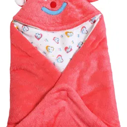 Solid Crib Hooded Baby Blanket for AC Room-image-84