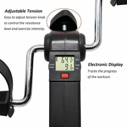 device Mini Pedal Exercise Cycle Fitness for Exercise & Weight Loss with Digital Display Mini Pedal Exerciser Cycle image 2