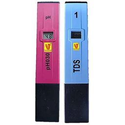 Lab Junction LJ-PH-030 pH Meter &a; LJ-653-1-2 Digital Pocket Size TDS Meter Combo-12