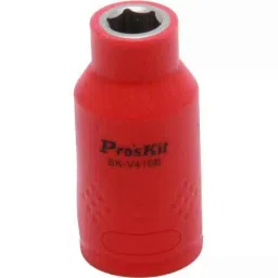 Proskit SK-V410B 10mm 1/2 inch Chrome Vanadium Steel Polished Square Drive Socket-picture-28