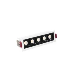 Lumogen 10W Warm White 5 Eye Linear White COB Light with Black Reflector-image-16