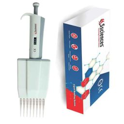 Ssciences 10-100µl Variable Volume Eight Channel Mechanical Micropipette image 2