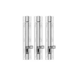 Fastgear Stainless Steel Silver Matt &a; Glossy Finish Push to Close Tower Bolt, FG2189 (Pack of 3)-image-33