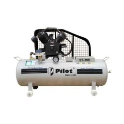 Pilot PL-220-5HP 5HP 220 Litre Belt Driven Air Compressor without Motor-picture-2