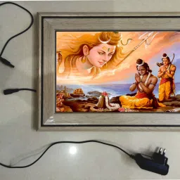 SHIV PRABHU JI FRAME 15.5 inch LED PHOTO FRAME-image-6