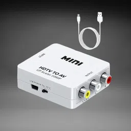 SDMINITEK TV-out Cable MINI HDMI2AV Up Scaler 1080P Video Converter .-22