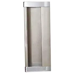 Aquieen 4 inch Malleable Concealed Sliding Handle Set for Wardrobe Two Tone, KN-221 (Pack of 2)-picture-0