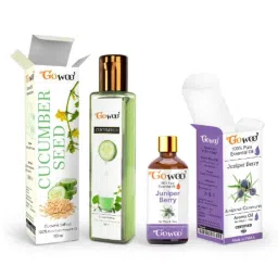 GoWoo 2 Pcs 10ml Natural Undiluted Juniper Berry Aroma Oil &a; 100ml Cucumber Seed Carrier Oil Set, GWOC685-P25+P173-picture-26