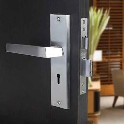 Voltizi Sana 8 inch Stainless Steel Matt Finish Key Plate Mortise Door Lock Handle Set with 3 Keys-image-65