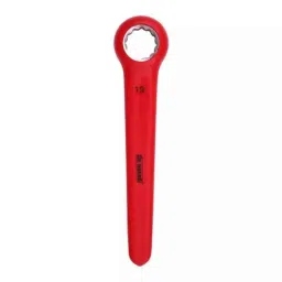 De Neers 6mm Dipped Insulated Steel Single Ring End Spanner-picture-30
