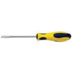 Tata Agrico 6x200mm Yellow &a; Blue Flat Tip Screwdriver, SSH008-image-40