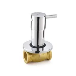 Aquieen Fluid 15mm Brass Concealed Stop Cock with Wall Flange-image-34