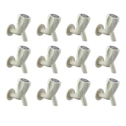 Natraj ABS Bib Cock Tap, ABS4308A (Pack of 12)-24
