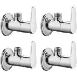 Fastgear Brass Chrome Finish Angle Wall (Pack of 4)-image-40